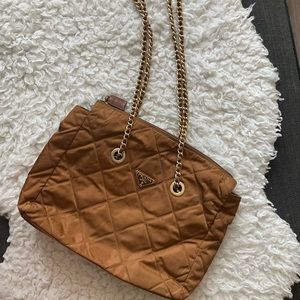 Authentic Vintage Prada Nylon Quilted Shoulder Bag